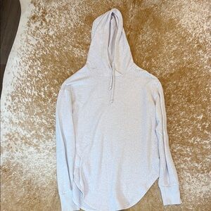 Lavender Color Hooded Sweater Size M